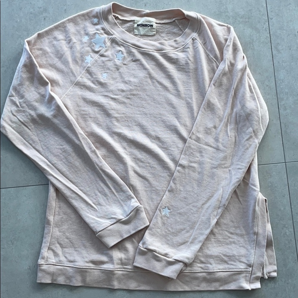 Monrow Star Sweatshirt